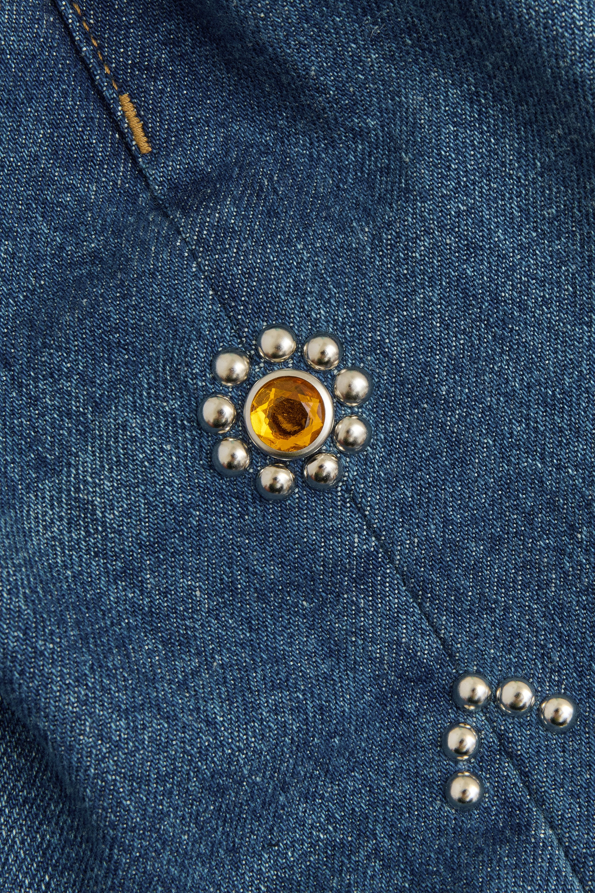 Nomad Studded Denim - Indigo - Image 6