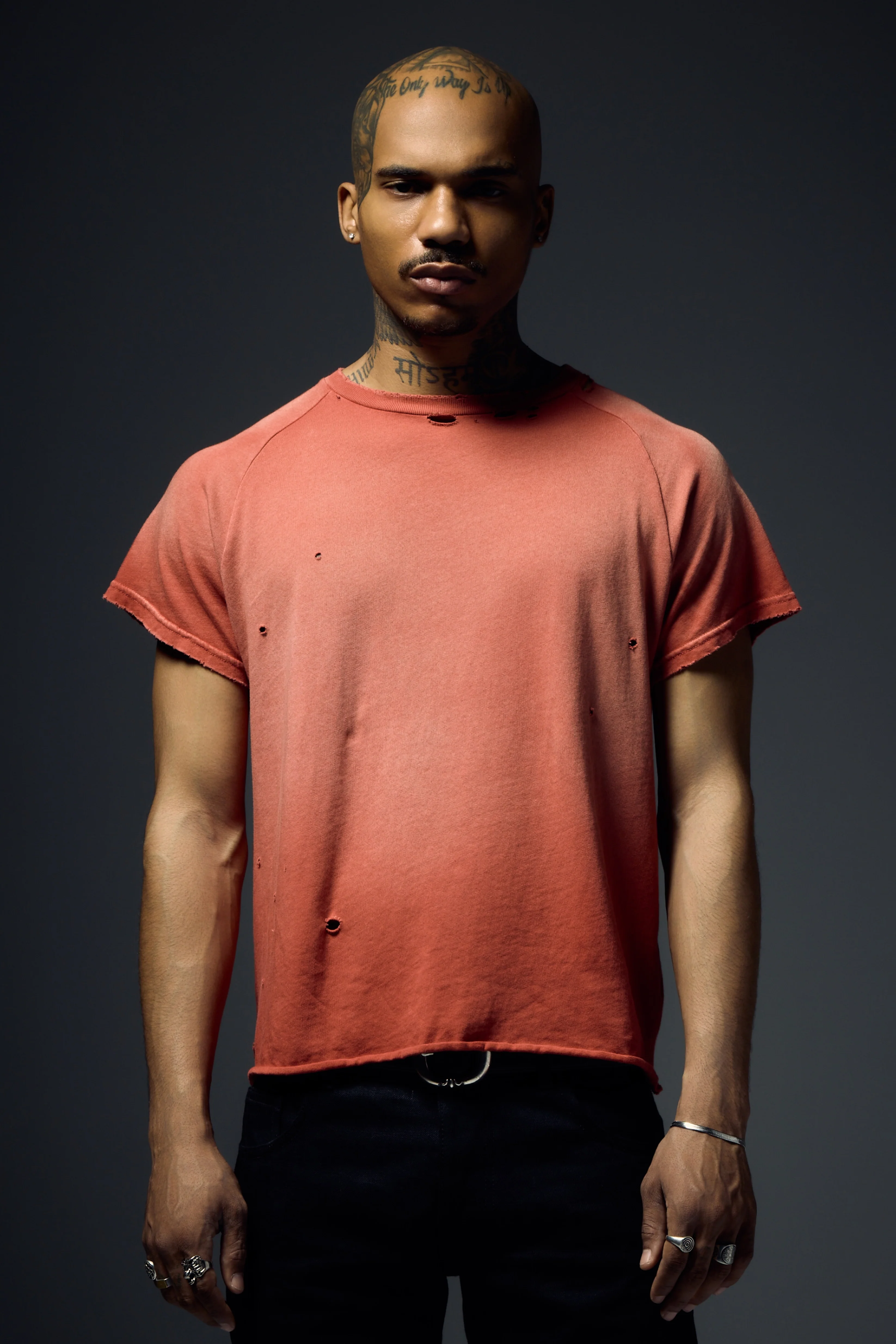 Raglan Tee - Burnt Red - Image 2