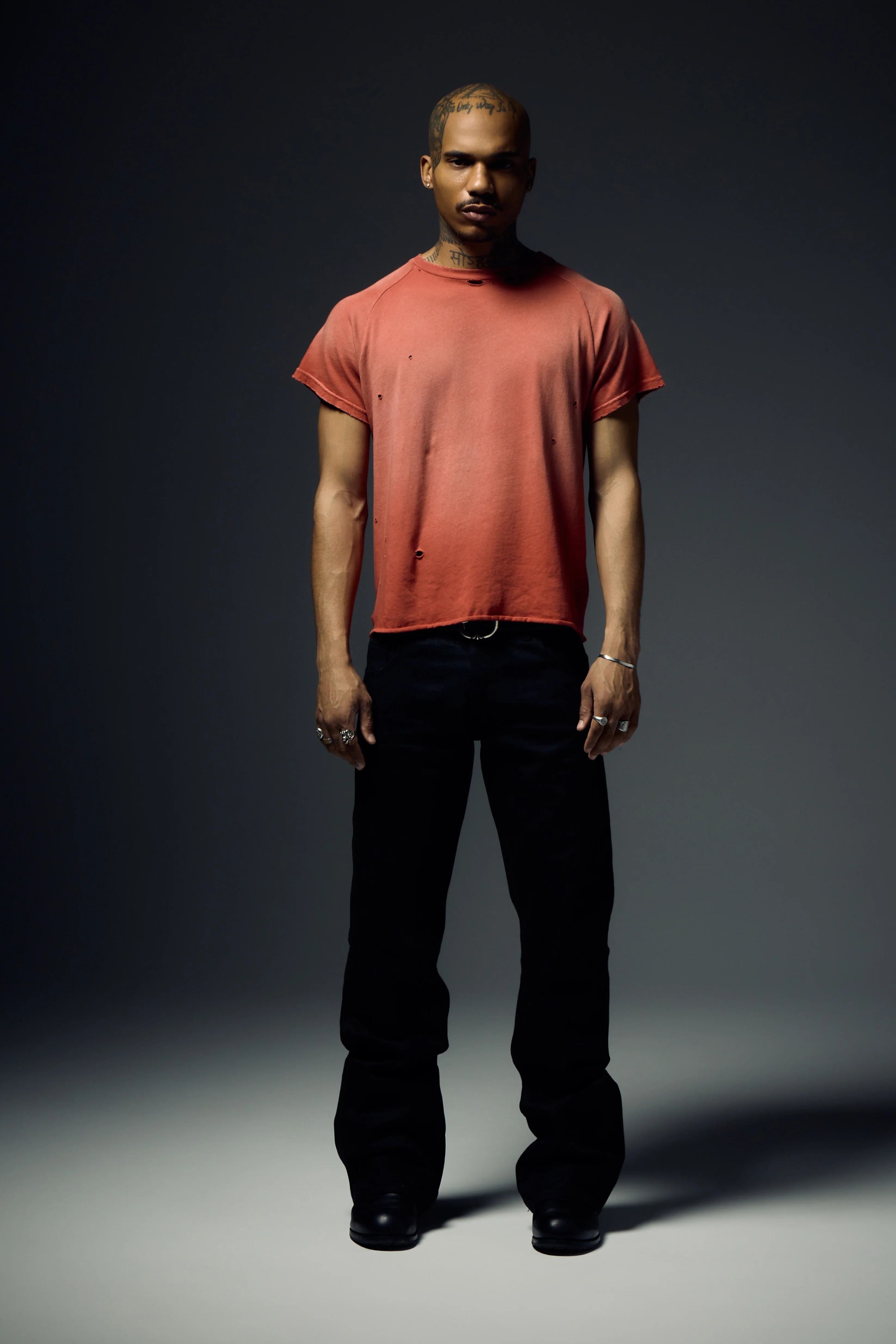 Raglan Tee - Burnt Red - Image 7