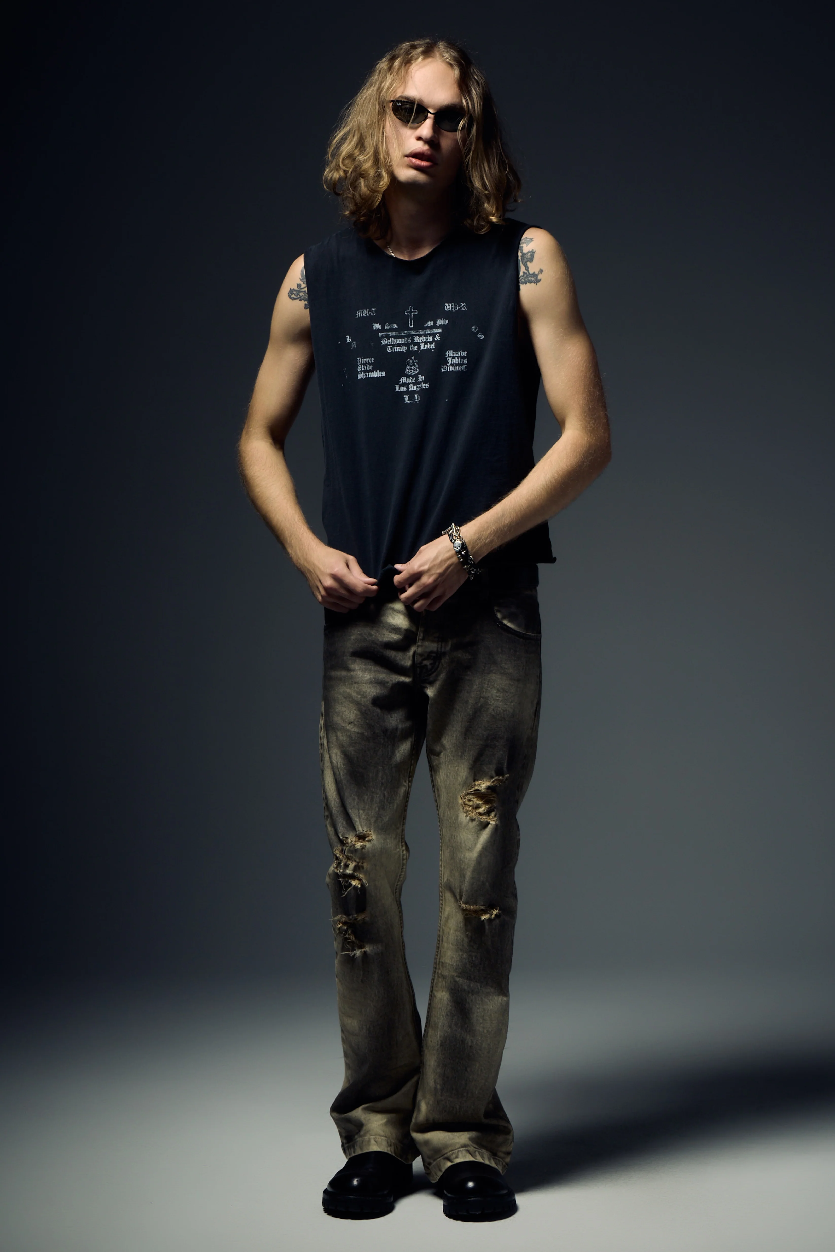 Rebel Tank - Off Black - Image 3