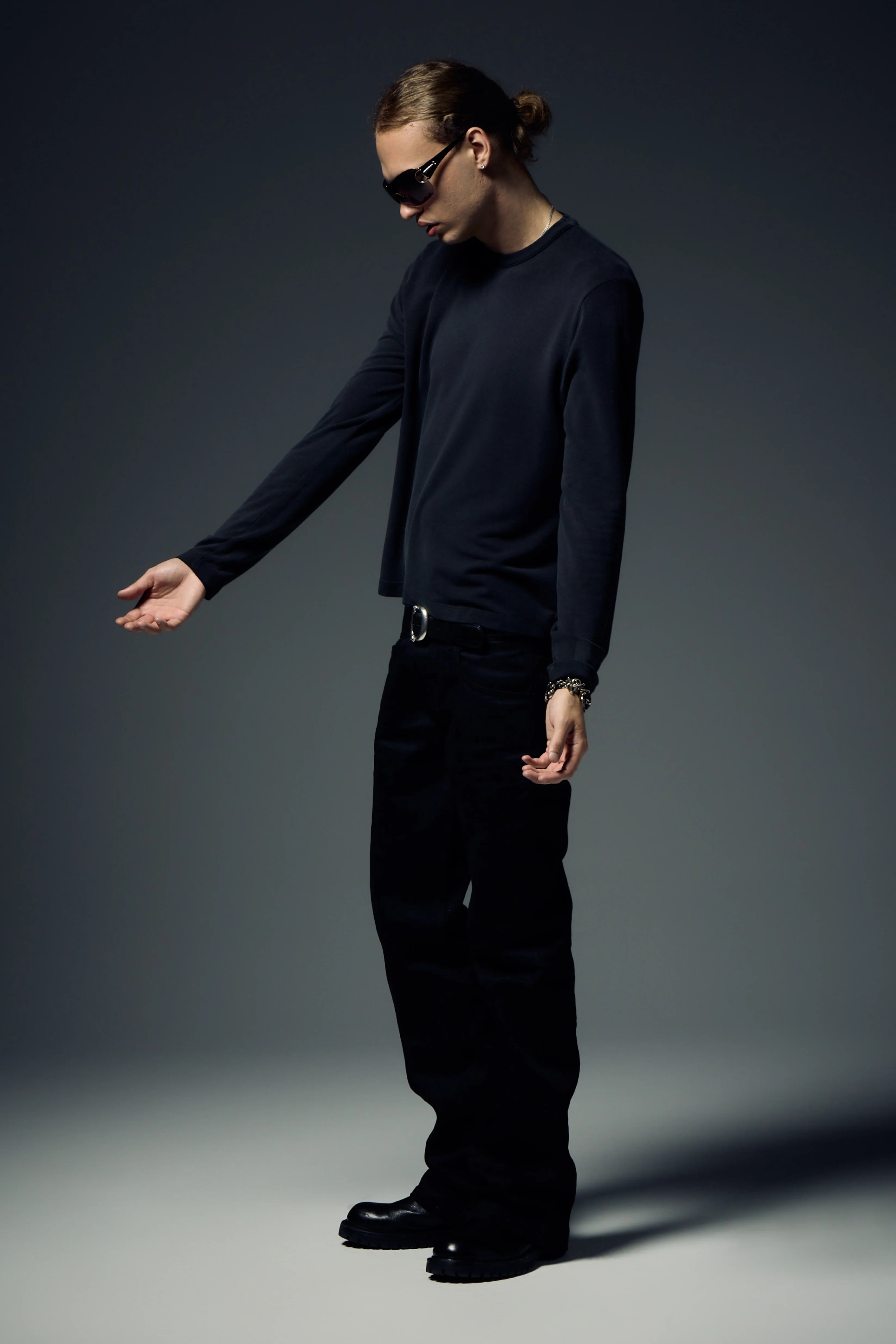 Soft Top Longsleeve - Charcoal - Image 5