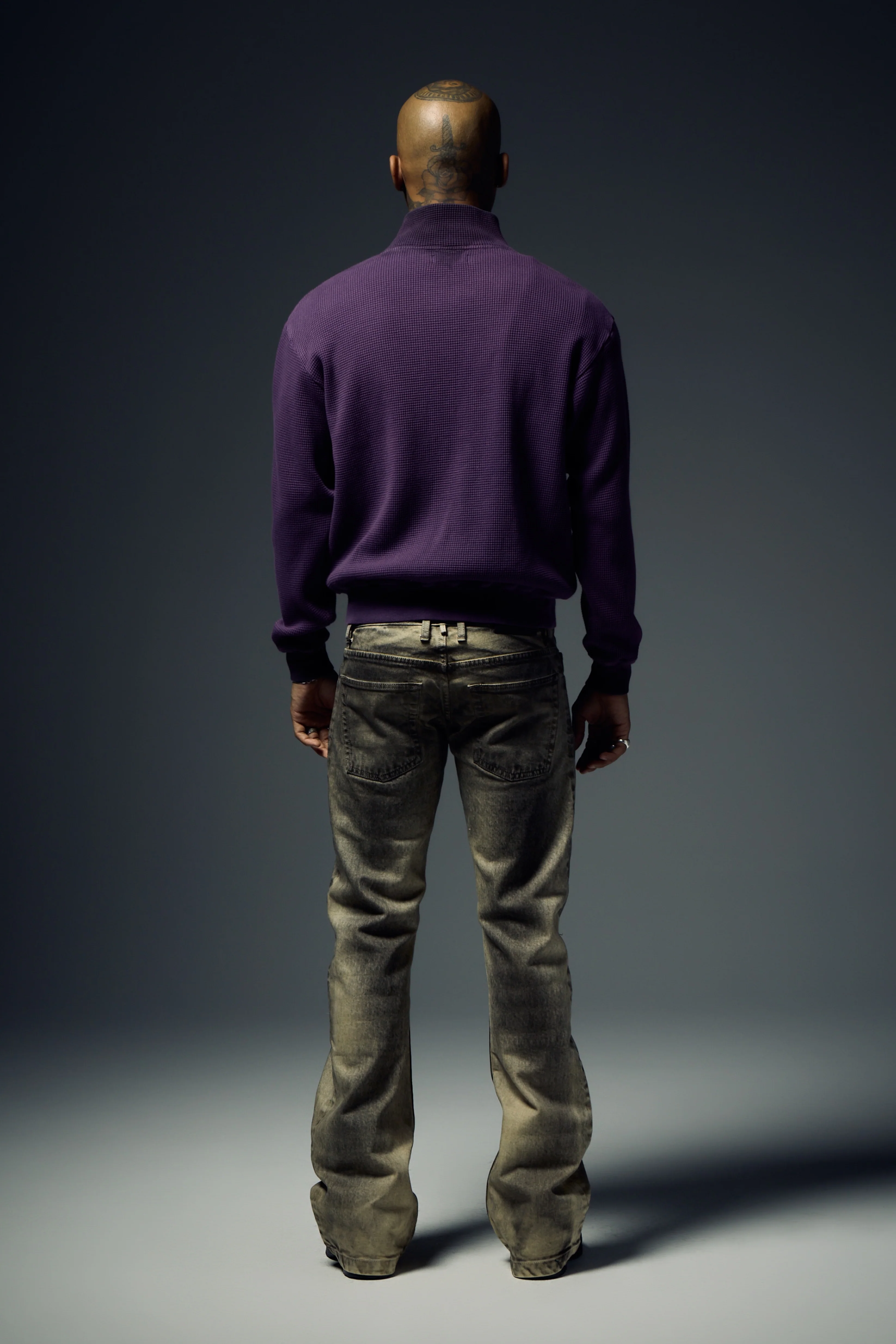 Waffle Zip Up Track Jacket x Bentgable Purple 5 OF 13 - L - Image 5